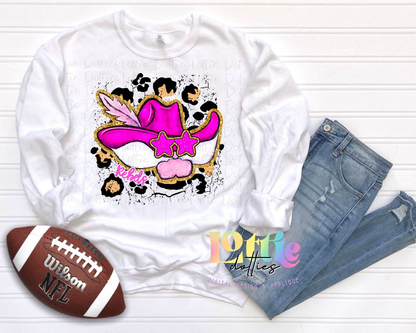 Rebels PNG - Digital Download - Sublimation Design - Pink