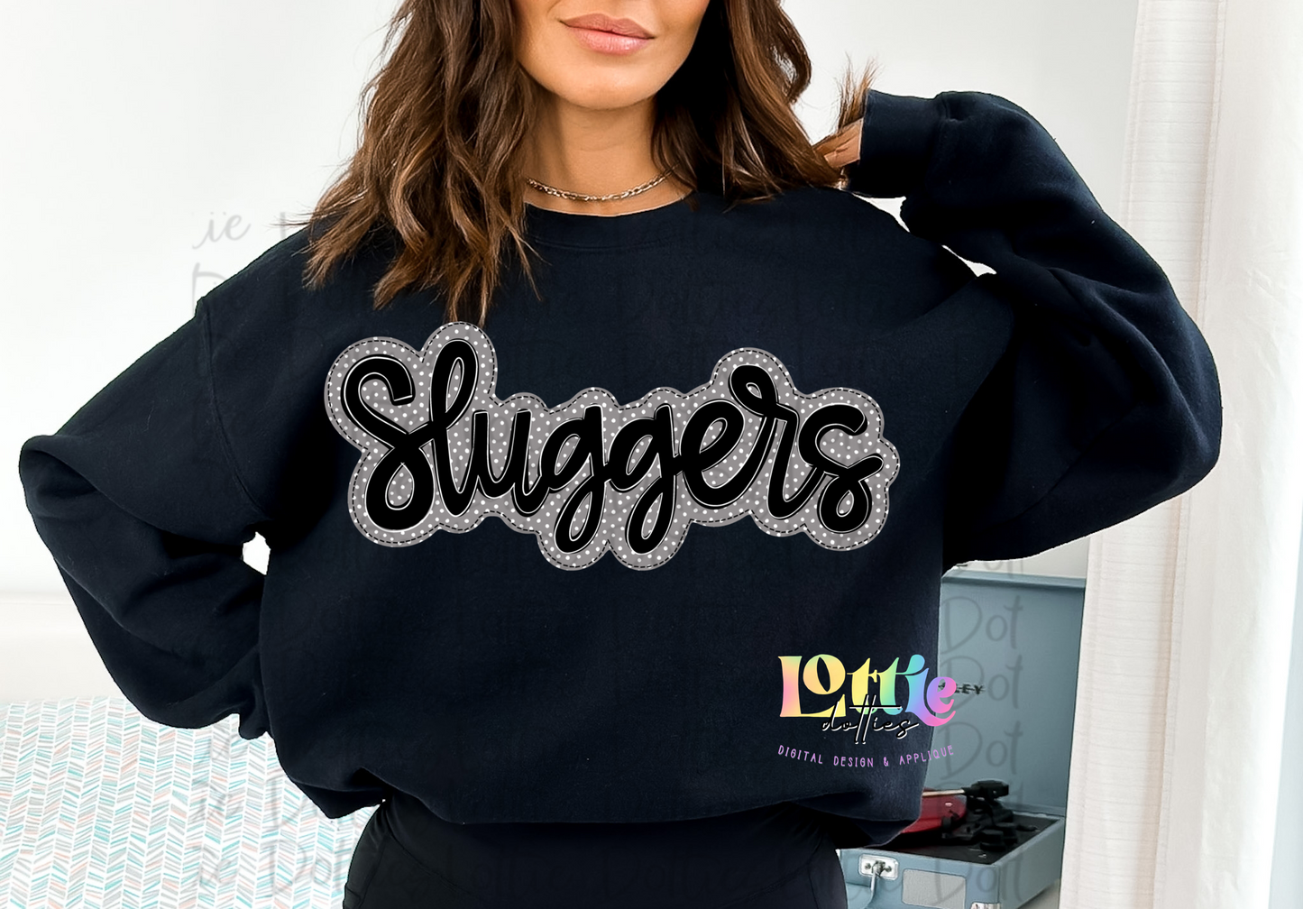 Sluggers PNG - Sluggers Sublimation Design - Digital Download - Black and Gray