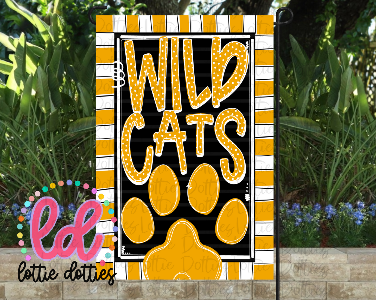 Wildcats Flag PNG - Wildcats Sublimation design - Digital Download