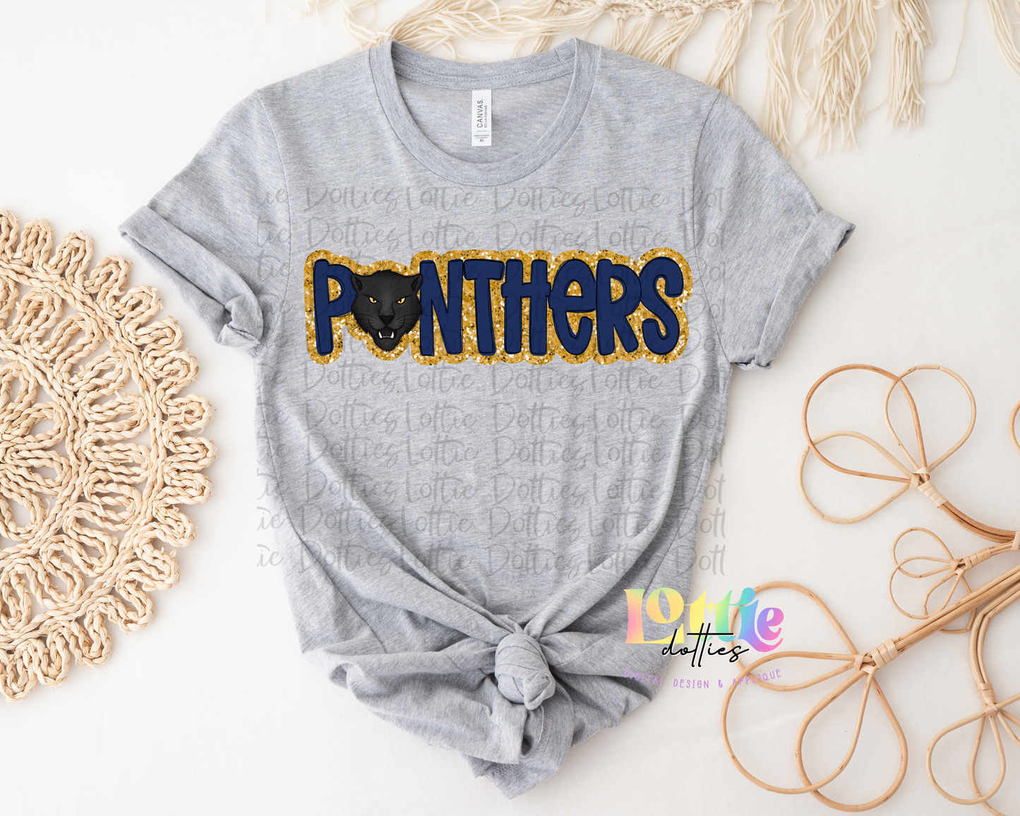Panthers PNG - Panthers Sublimation - Digital Download - Navy and Gold