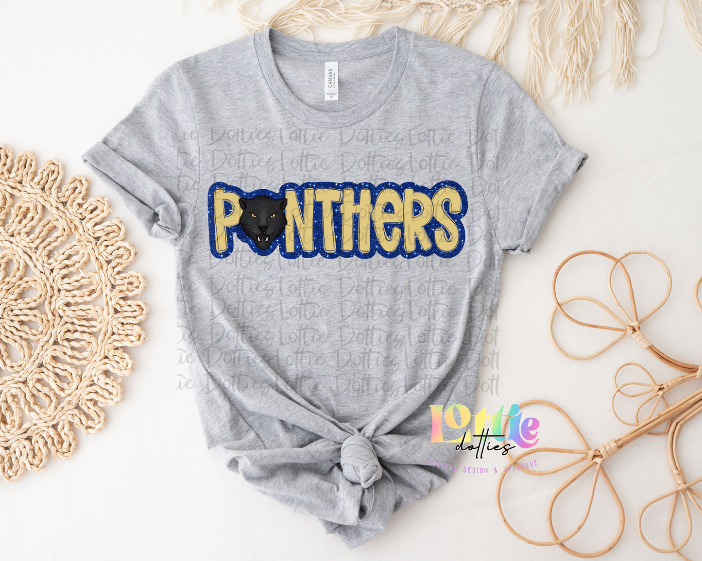 Panthers PNG - Panthers Sublimation - Digital Download - Navy and Vegas Gold