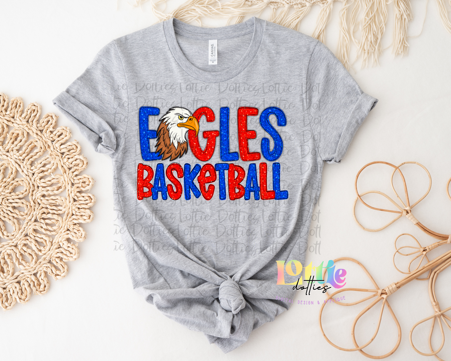 Eagles PNG - Eagles Basketball Sublimation design - Digital Download - Royal and Red