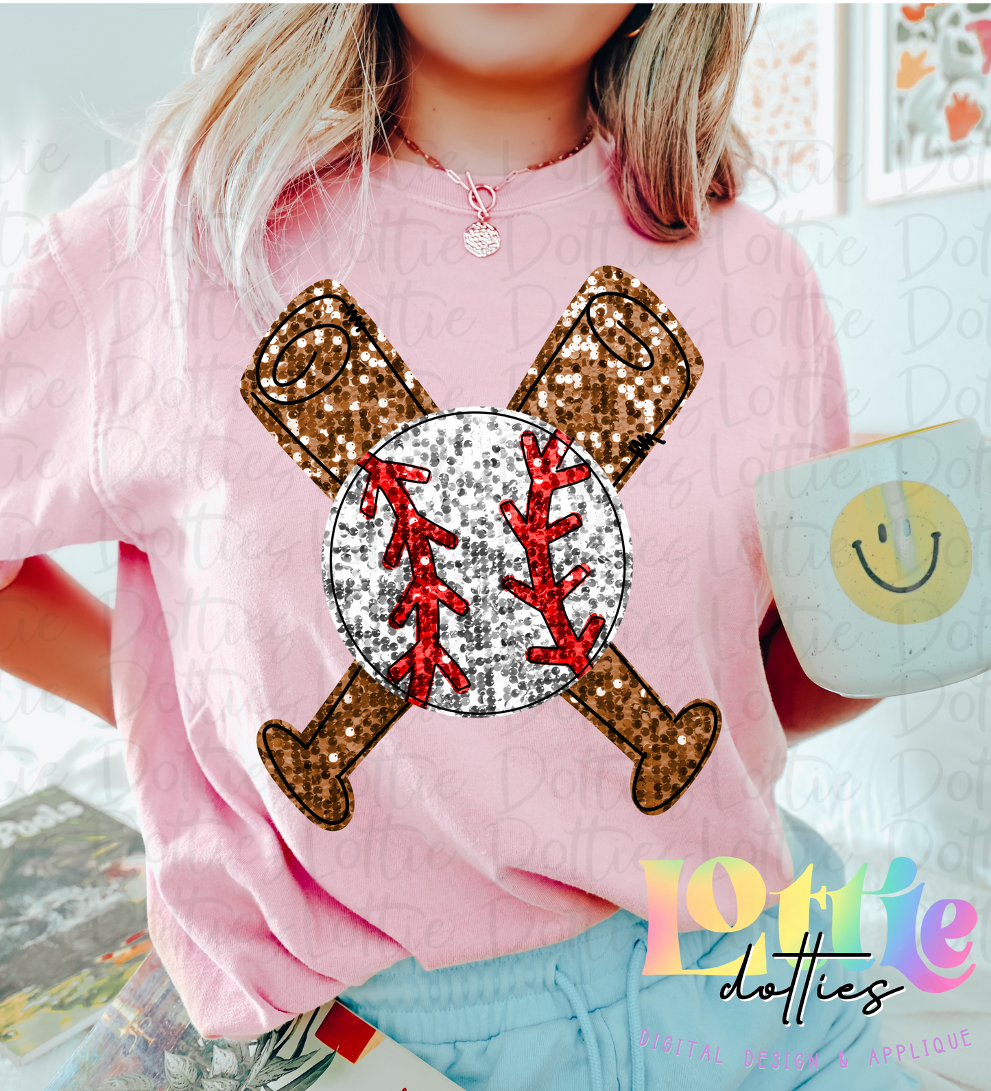 Baseball Design PNG - Baseball Sublimation - Digital Download - Sequins