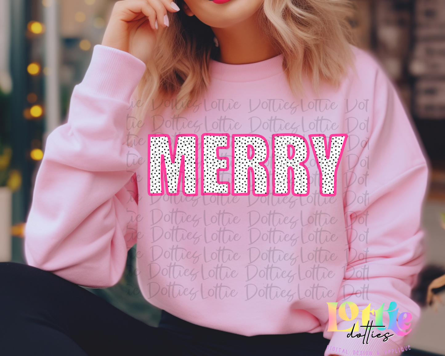 Merry Png - Christmas Sublimation Design- Digital Download