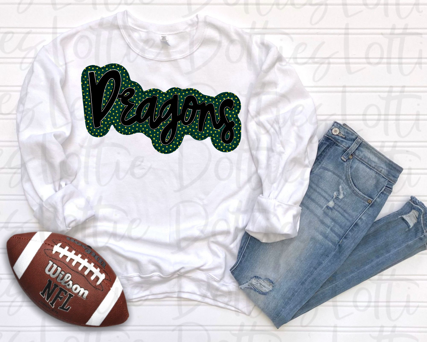 Dragons PNG - Digital Download - Dragons Sublimation - Green and Yellow