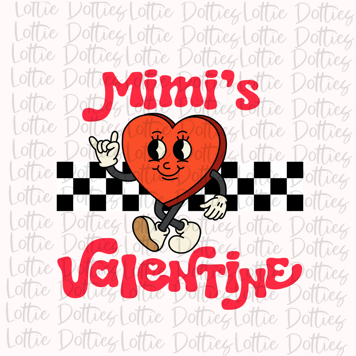 Mimi Valentine Png - Valentine Sublimation - Digital Download