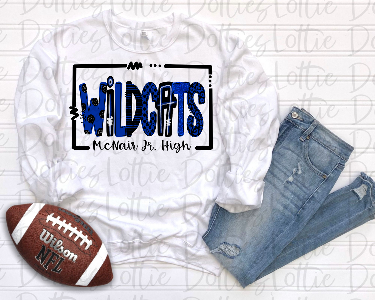 Wildcats PNG - Wildcats McNair Jr. High sublimation design - Digital Download