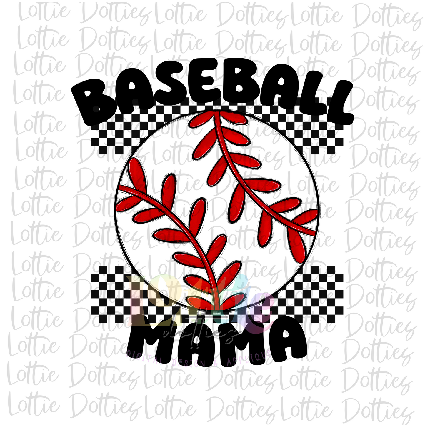 Baseball Mama Png - Baseball Design - Baseball Sublimation