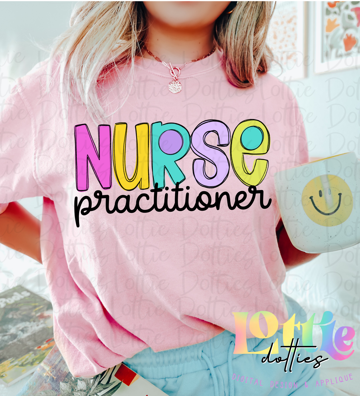 Nurse Practitioner - PNG - Nurse Practitioner Sublimation - Digital Download