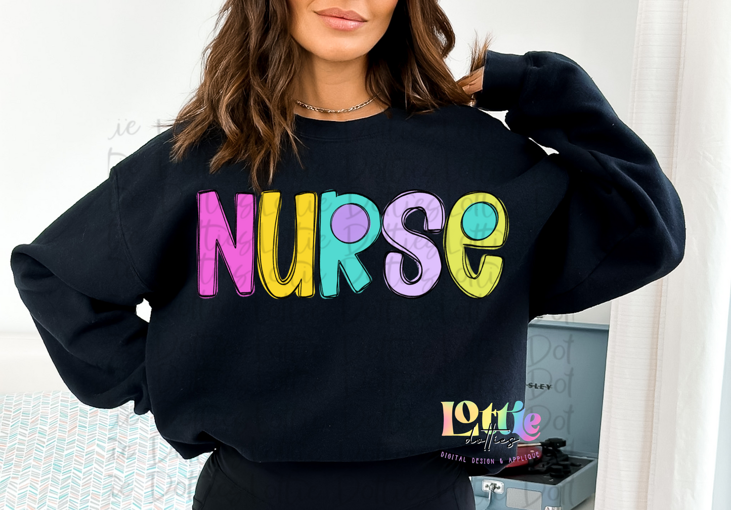 Nurse PNG - Digital Download - Sublimation Design