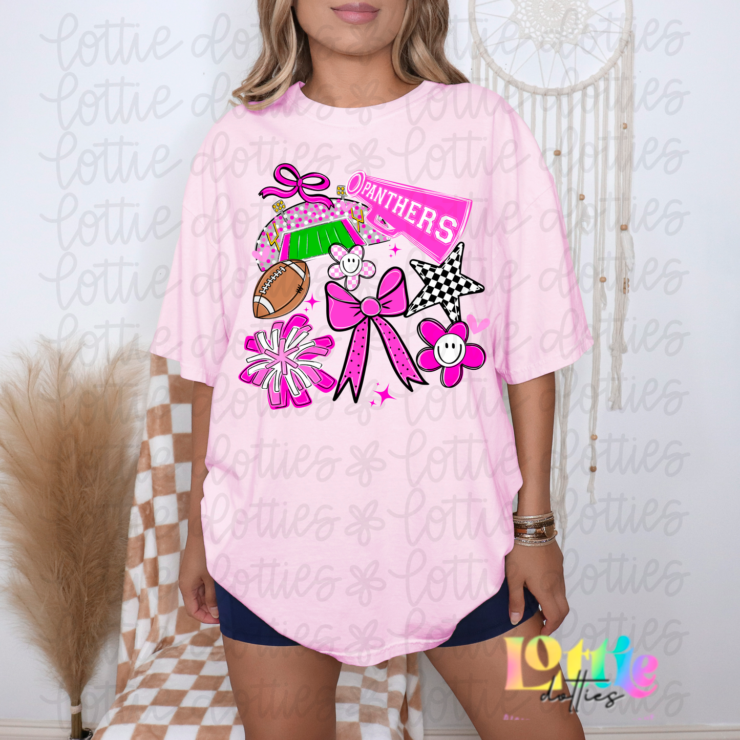 Panthers Pink Bundle PNG - Panthers Bundle design - Digital Download