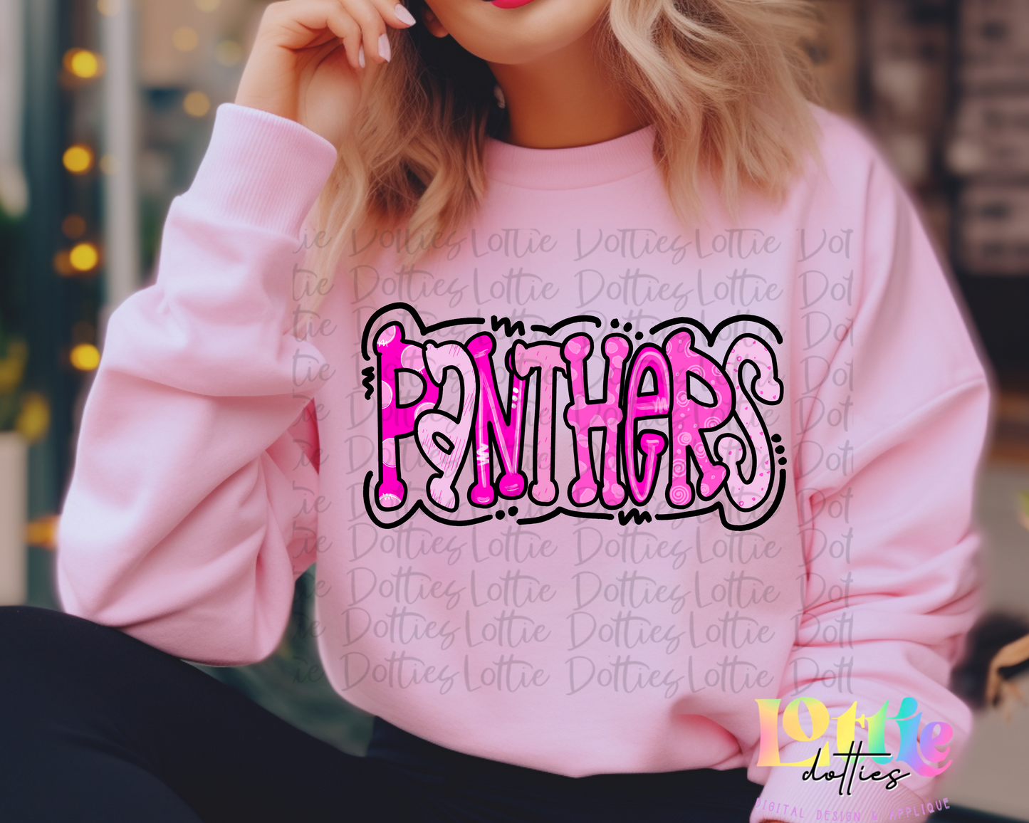 Panthers Pink Bundle PNG - Panthers Bundle design - Digital Download