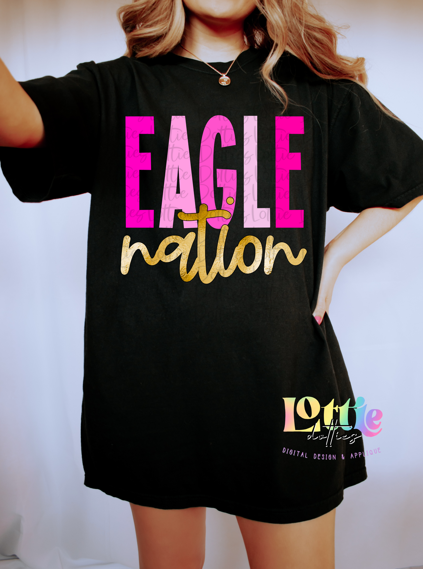 Pink out Eagles Bundle PNG | Pink Mascot designs | Digital Download