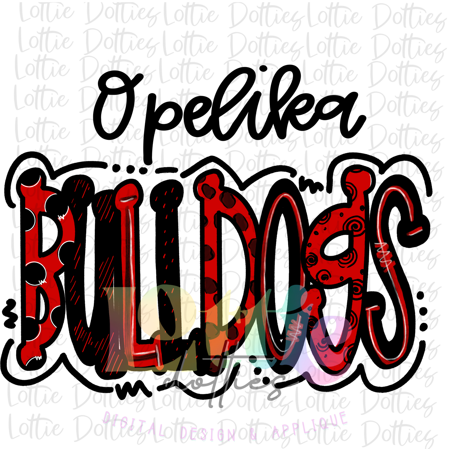 Bulldogs PNG - Opelika Bulldogs Sublimation design - Digital Download