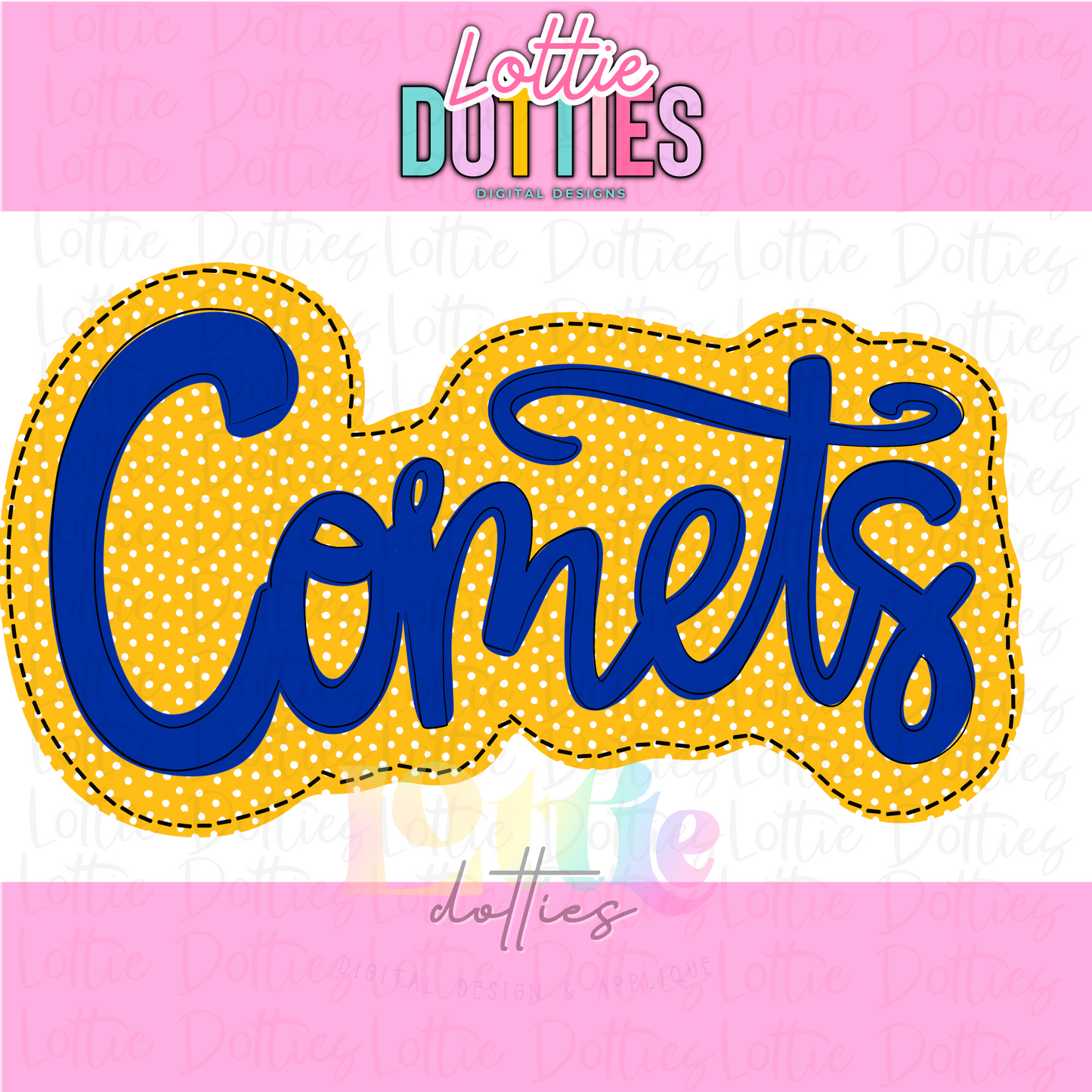 Comets - PNG - Comets - Sublimation - Digital Download - Gold and Royal