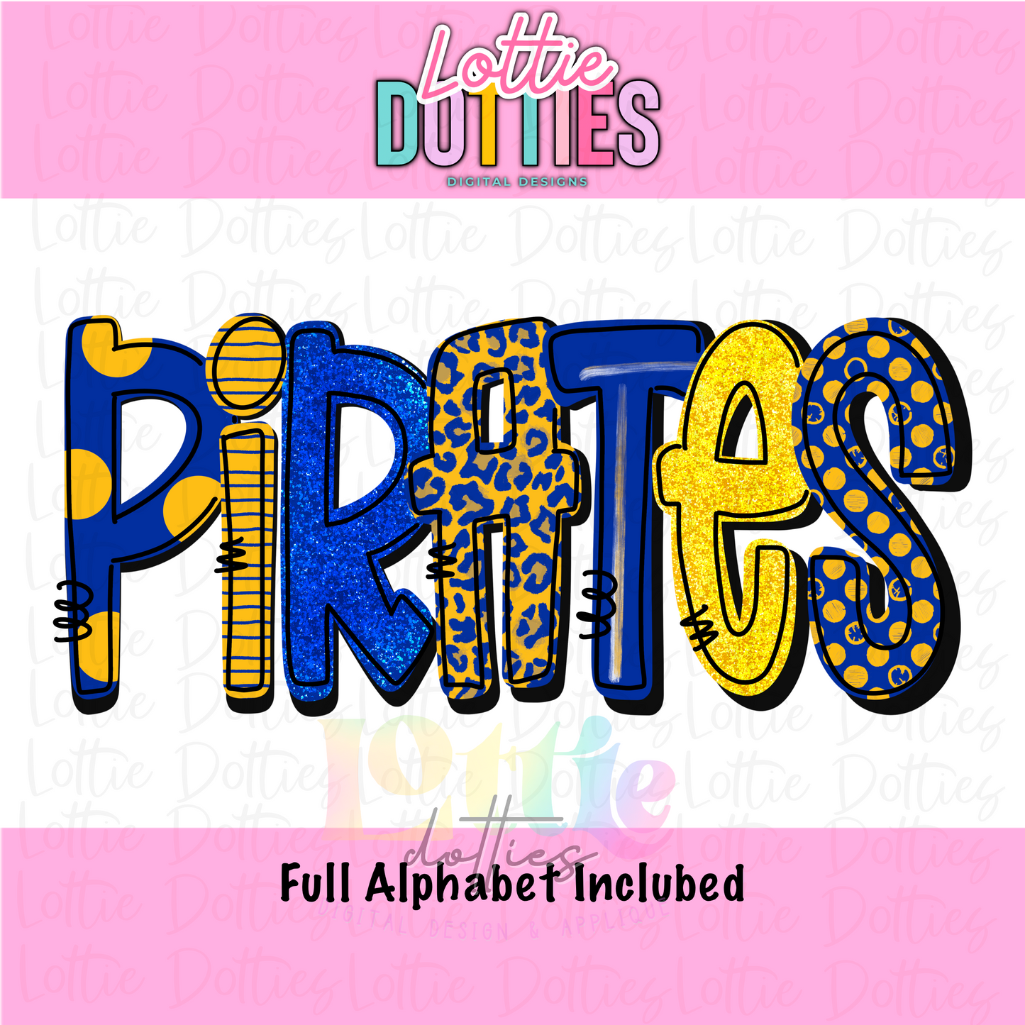 Pirates PNG - Pirates - sublimation design - Digital Download Royal and Gold