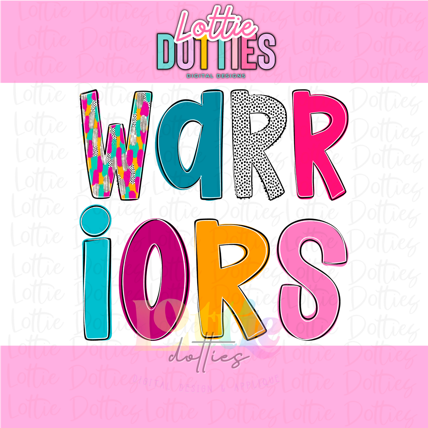 Warriors Mascot PNG - Poppy Mascot Designs - Digital Download