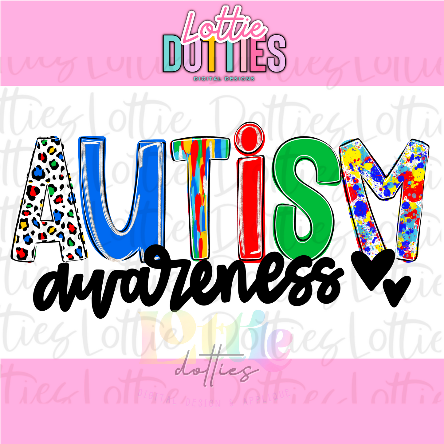 Autism Awareness Png - Sublimation File - Instant Download - Digital Download - Mother's Day Design