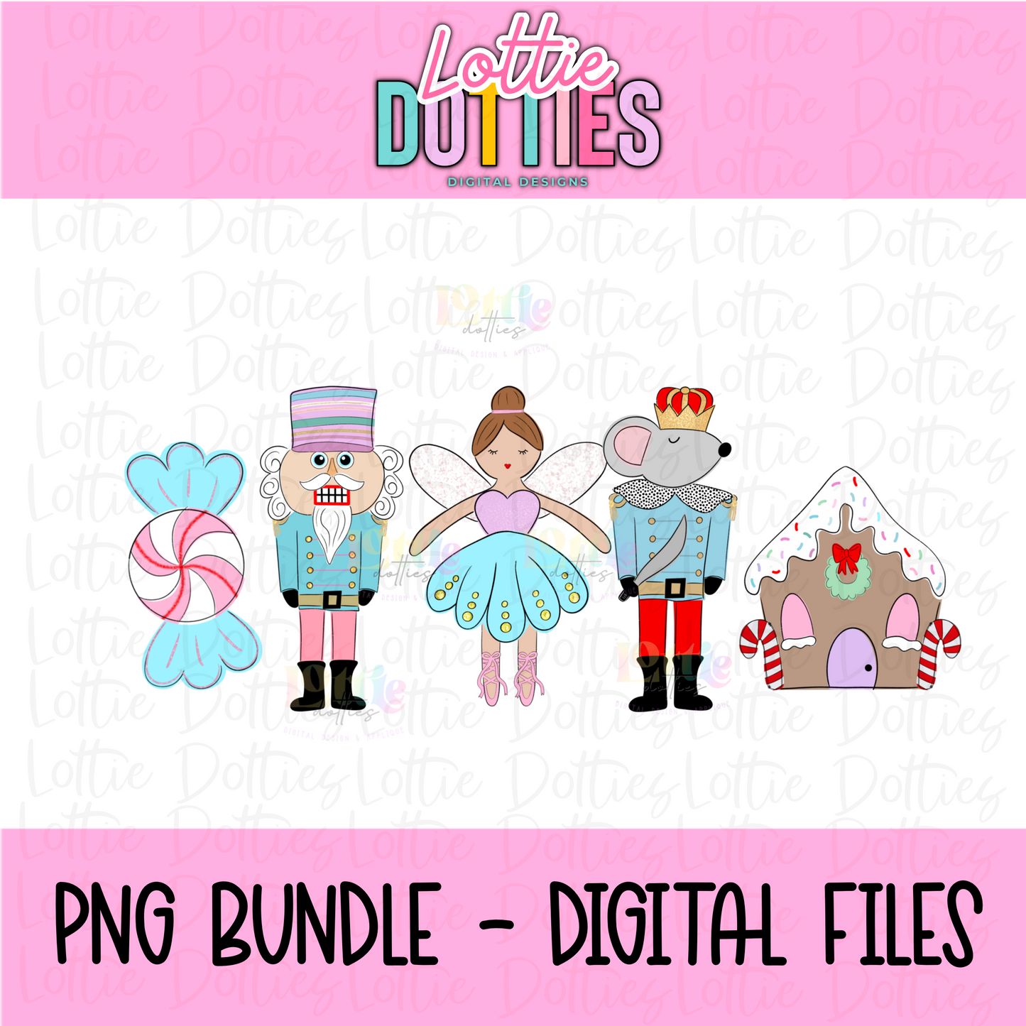 Sugar Plum Fairy Bundle PNG - Nutcracker Sublimation- Digital Download