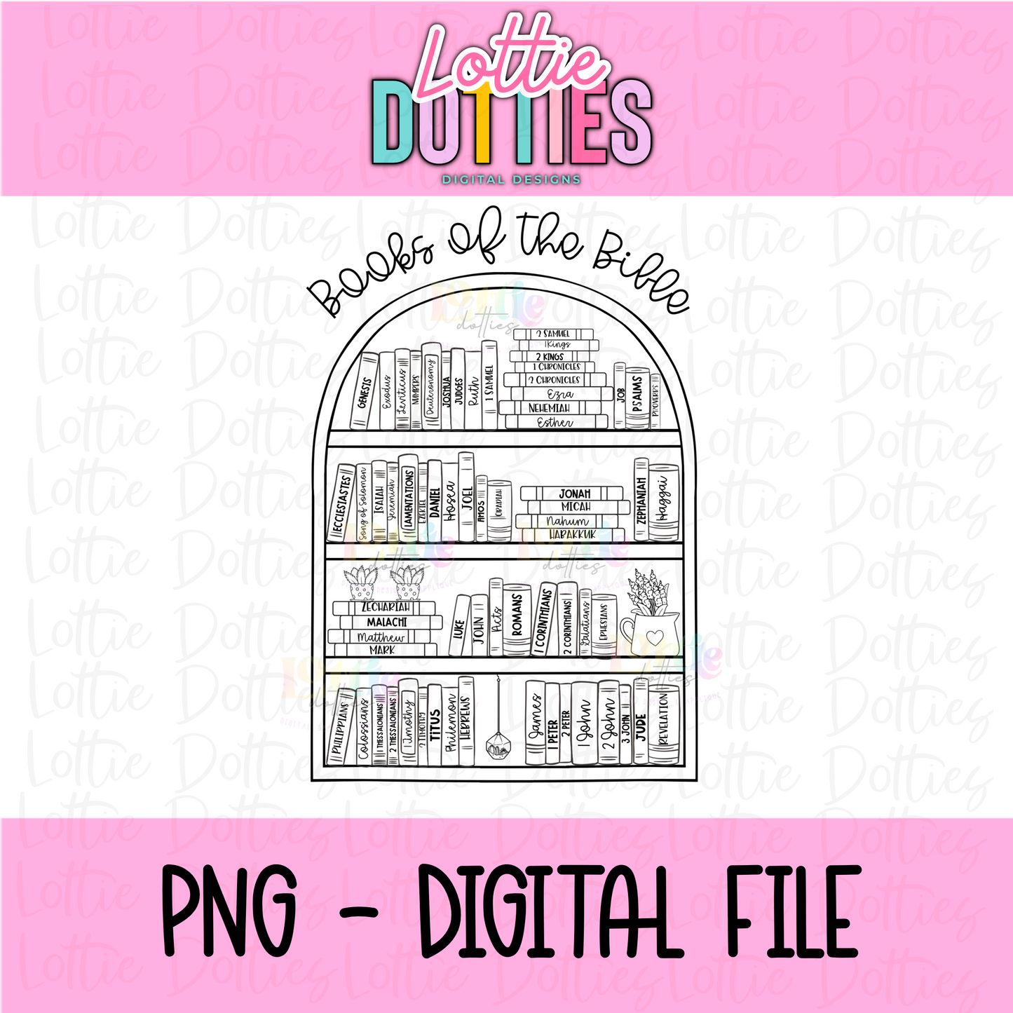 Books of the Bible Tracker Png -TBR Book Tracker - Goal Tracker - Books of the Bible - Bible Books Tracker