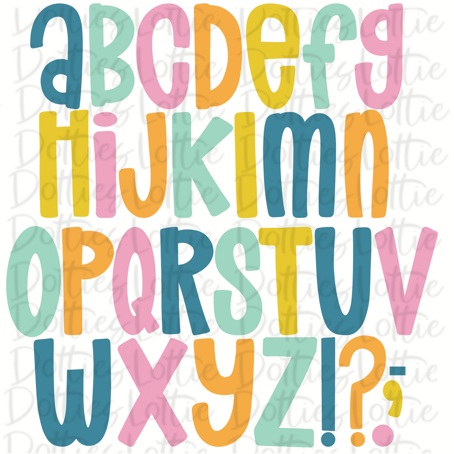 Maggie Bea Font - Handwritten Font- true type font - otf and ttf - type able font