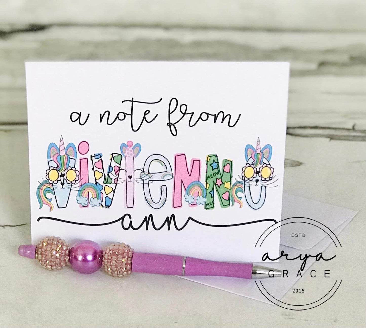 Caticorn Alphabet - Caticorn Alpha Pack - Alphabet Clipart - Instant Download