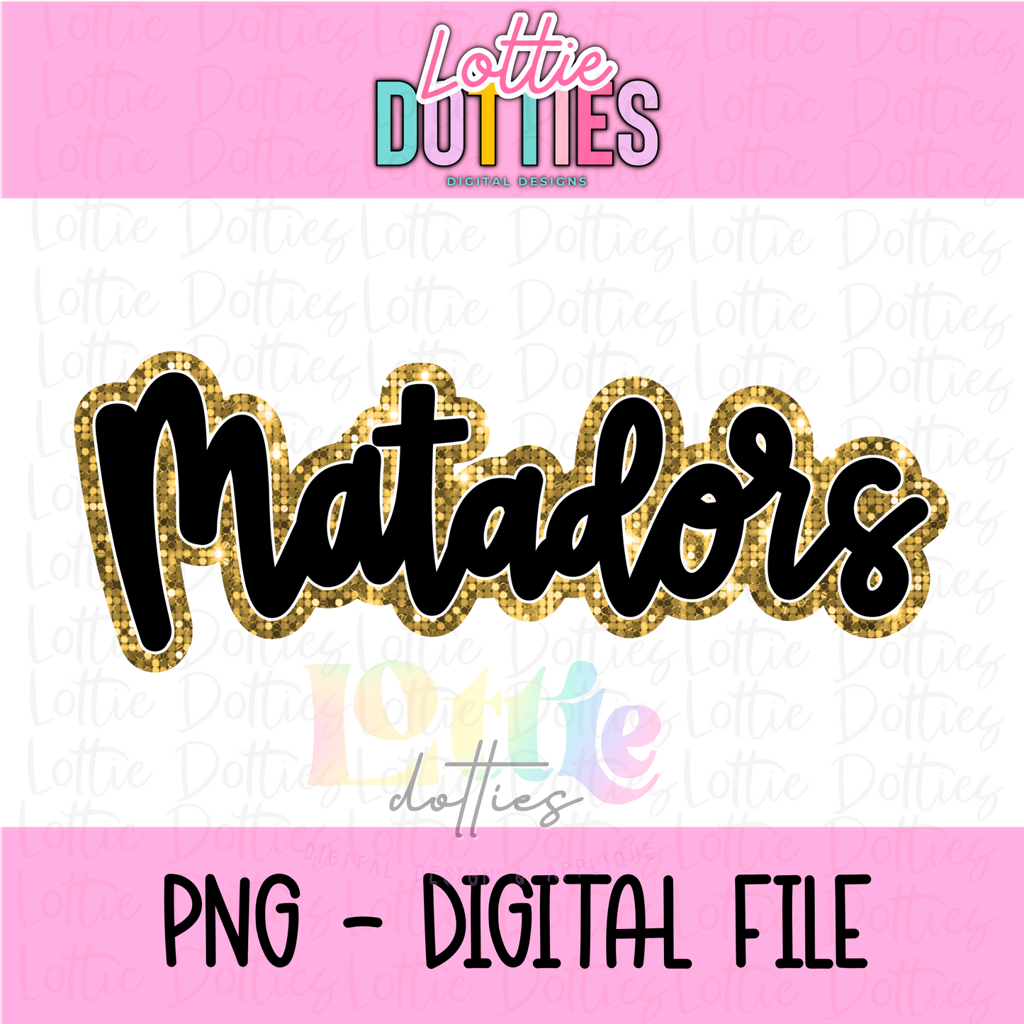 Matadors PNG - Rhinestone Matadors sublimation design - Digital Download
