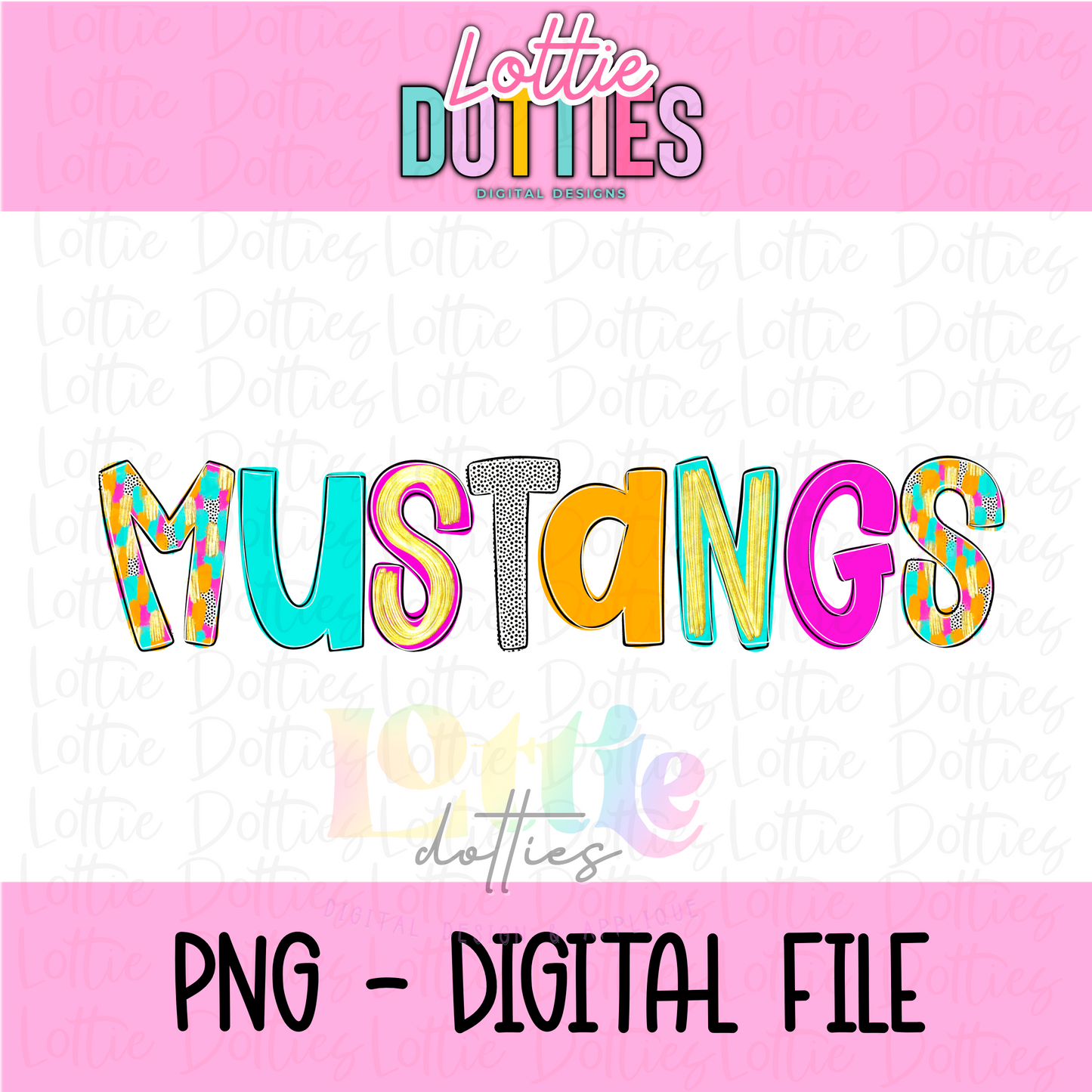Mustangs PNG - Mustangs sublimation design - Digital Download