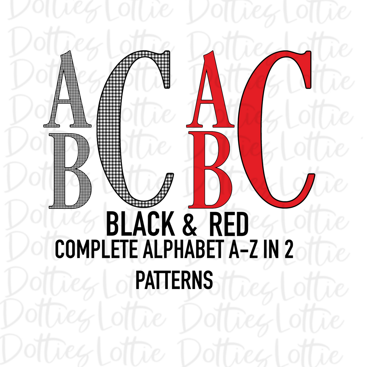 alphabounce red and black