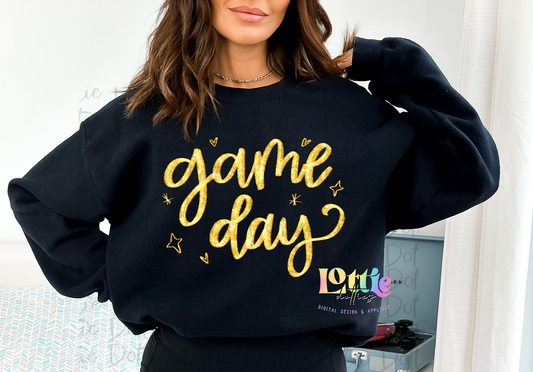 Game Day - PNG - Game Day  - Sublimation - Digital Download
