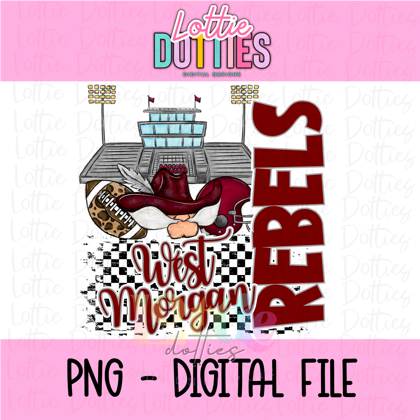 West Morgan Rebels PNG - Rebels Sublimation design - Digital Download