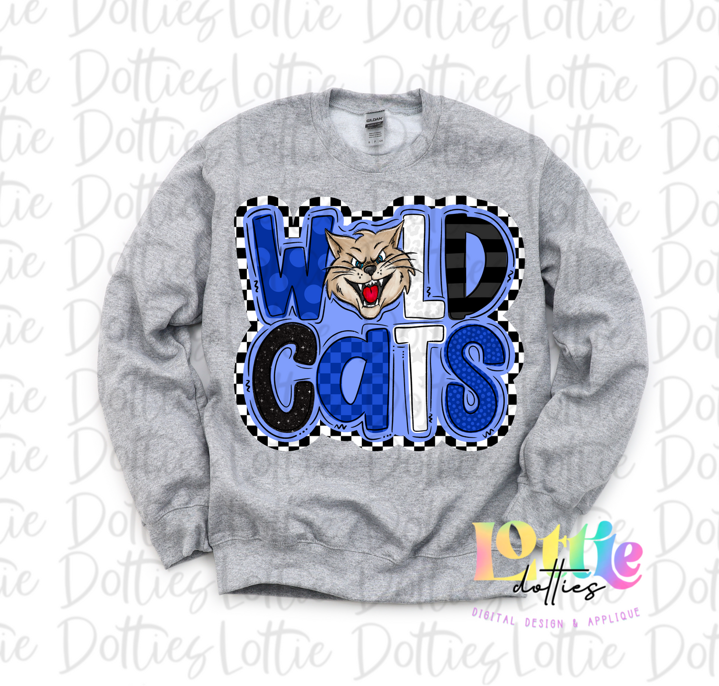 Wildcats Png - Wildcats Sublimation Design - Digital Download - poppy Purple and gold