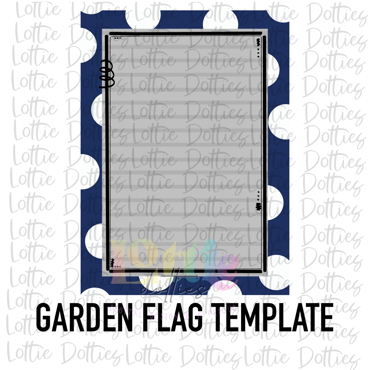 Blank Flag - PNG - Blank - Sublimation - Digital Download - Navy and Gray