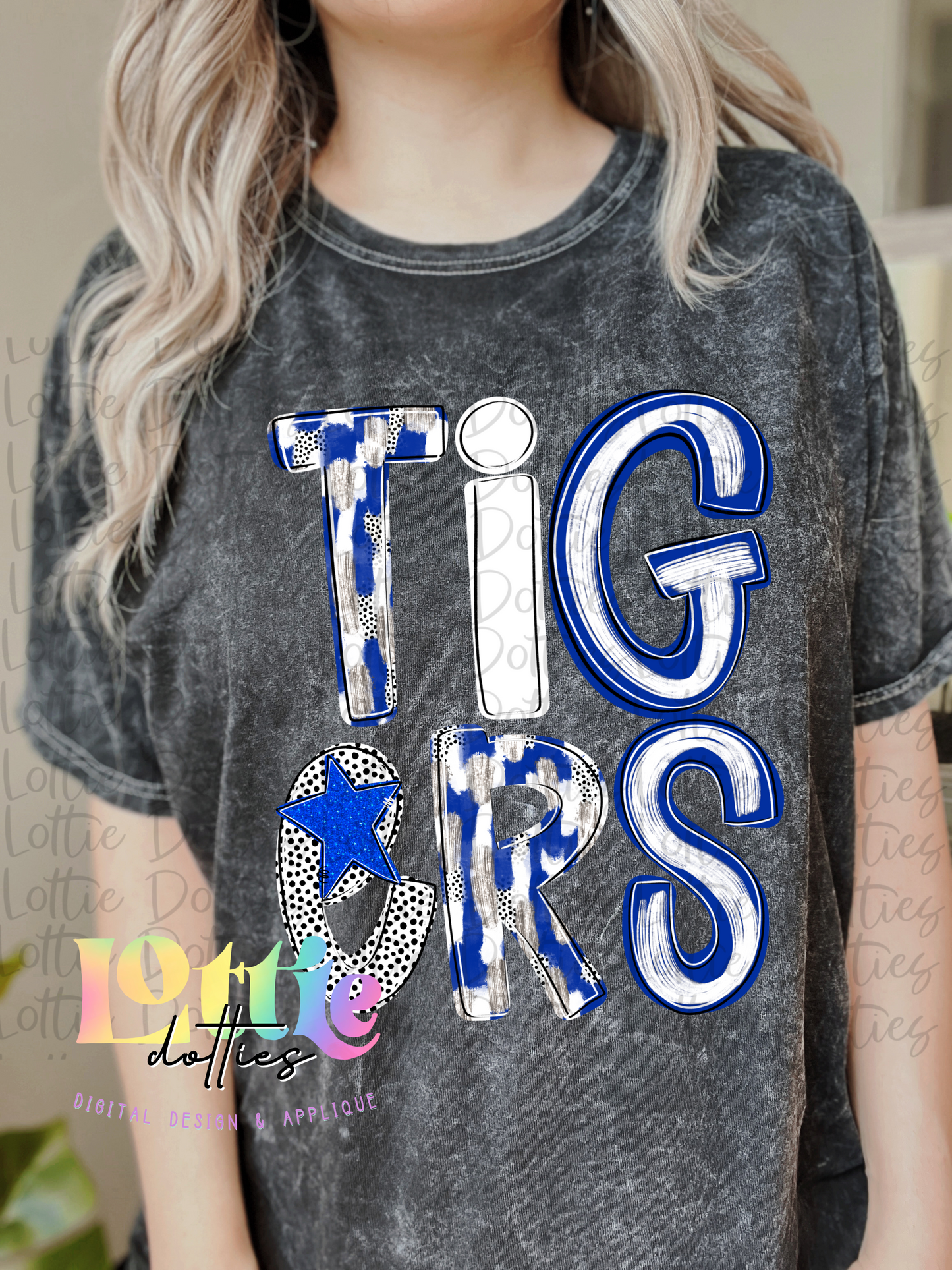 Tigers Poppy PNG - Tigers sublimation design - Digital Download -