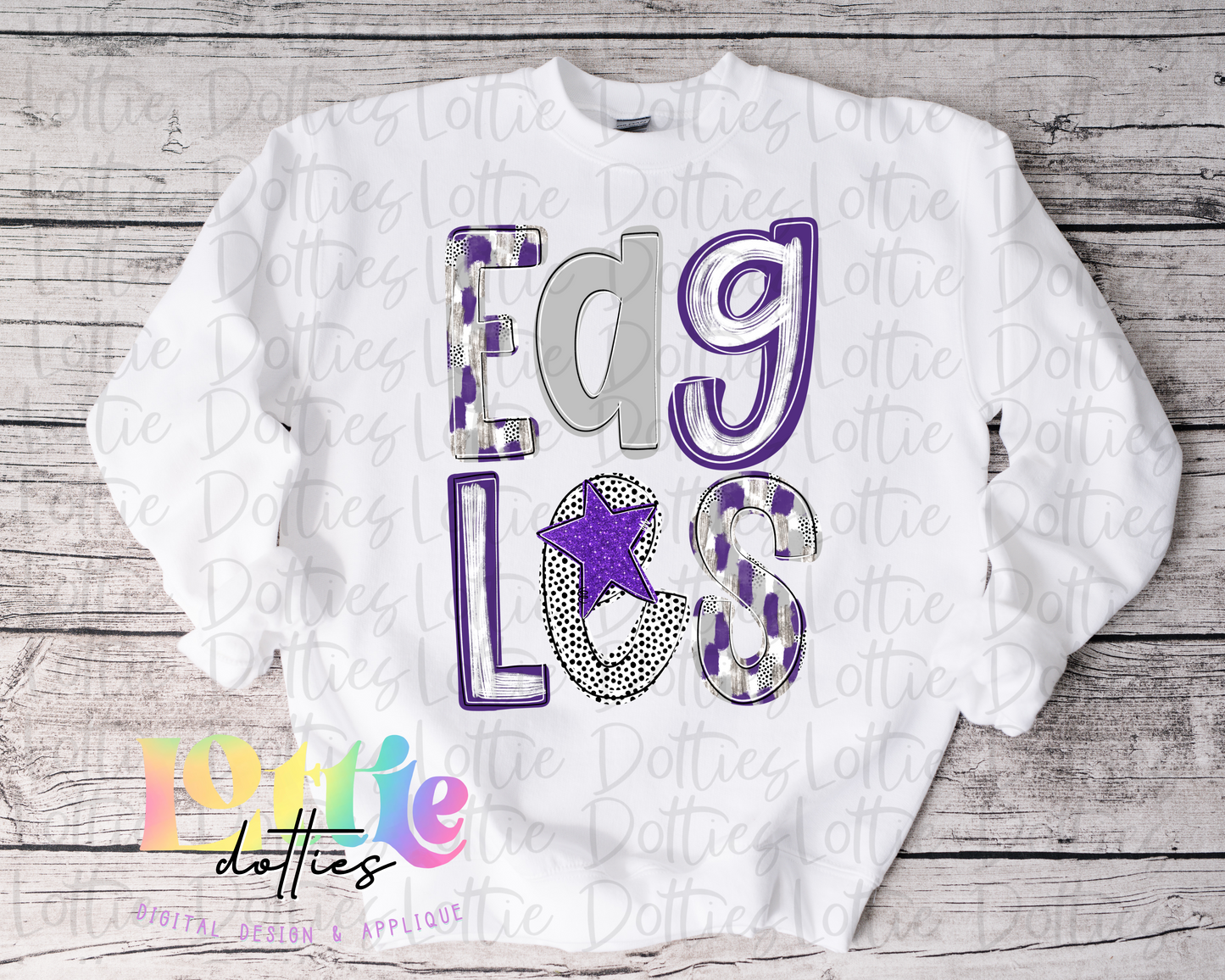 ✓Eagles Poppy PNG - Eagles sublimation design - Digital Download - Purple