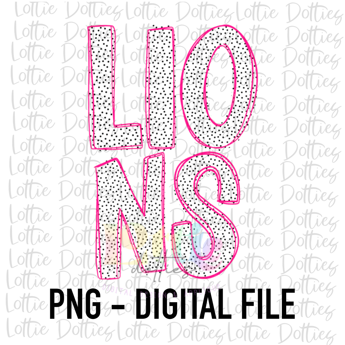 Lions PNG - Lions Sublimation - Digital Download - Stack
