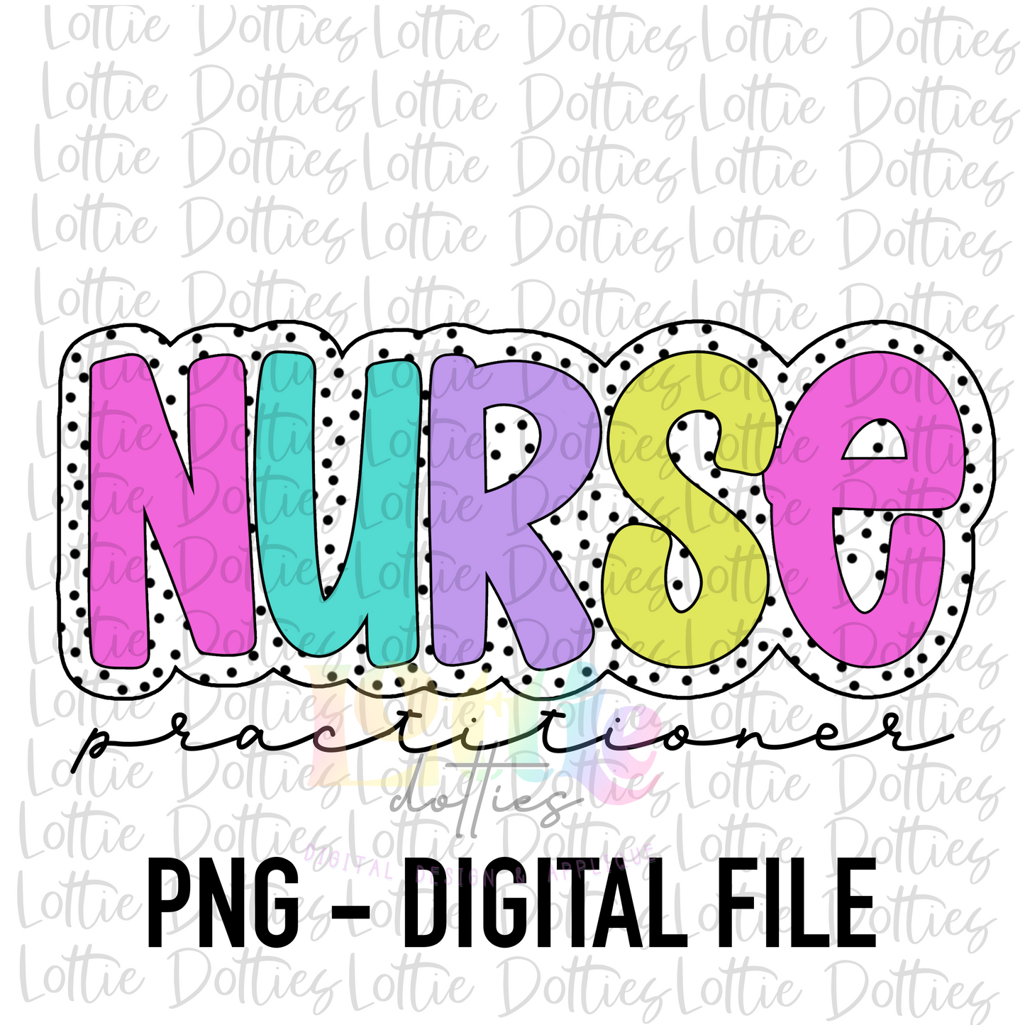 Nurse Practitioner - PNG - Nurse Practitioner Sublimation - Digital Download