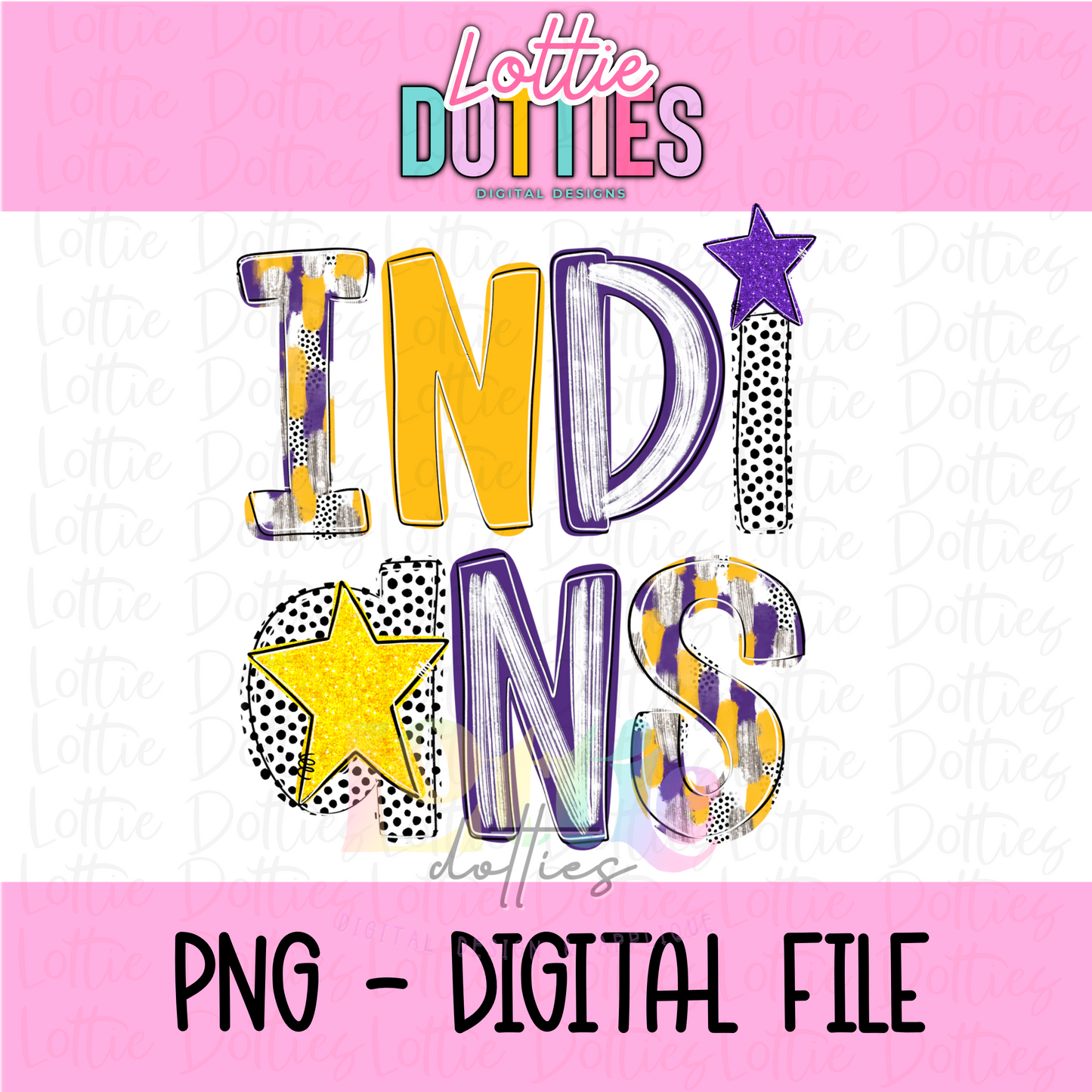 Indians PNG - Indians Poppy sublimation design - Digital Download - Royal and Gold