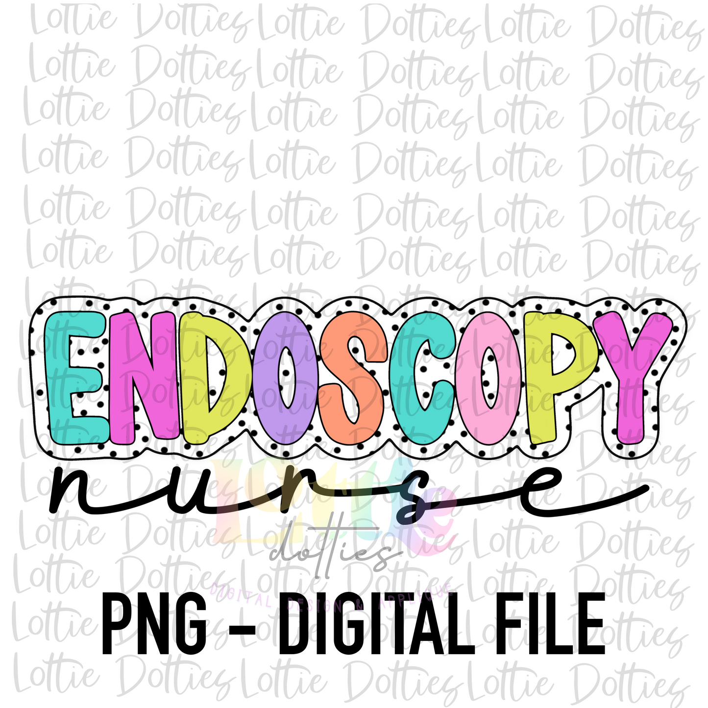 Endoscopy Nurse PNG - Endoscopy Sublimation - Digital Download
