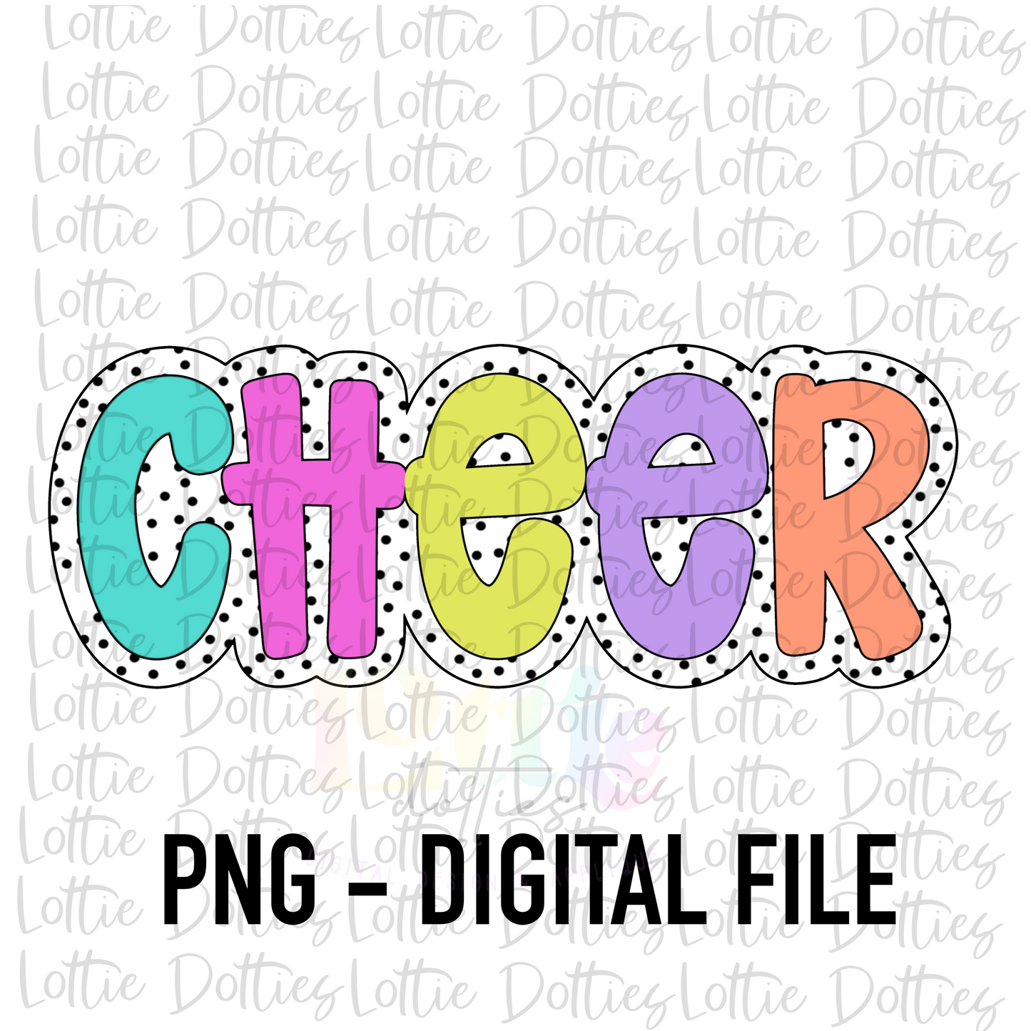 Cheer PNG - Cheerleader Sublimation File - Instant download - Digital Download