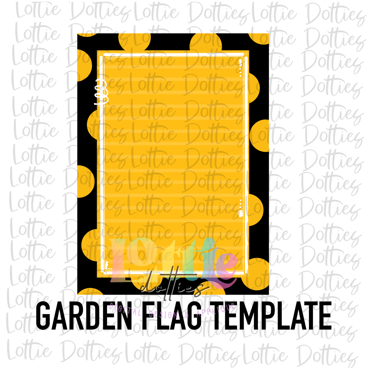 Blank Flag - PNG - Blank - Sublimation - Digital Download - Black and Gold