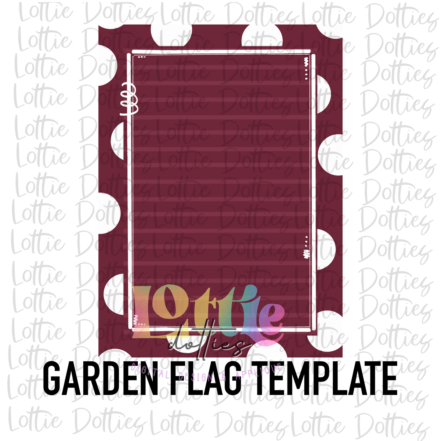 Blank Flag - PNG - Blank - Sublimation - Digital Download - Maroon