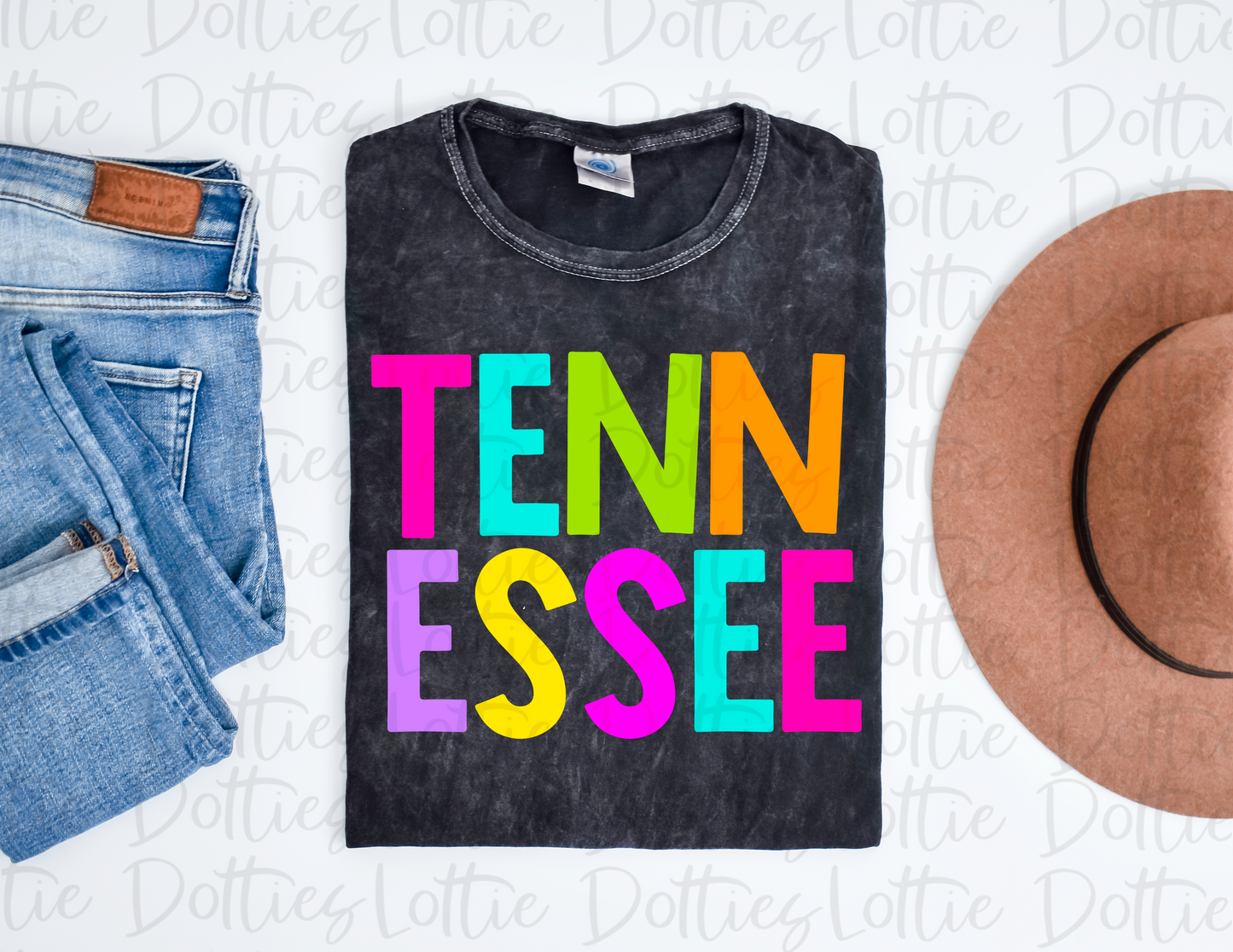 Tennessee - Png - TN Sublimation Design - Digital Download - Bright