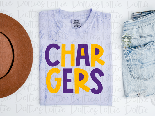 Chargers PNG - Chargers -  sublimation design - Digital Download - Purple and Gold