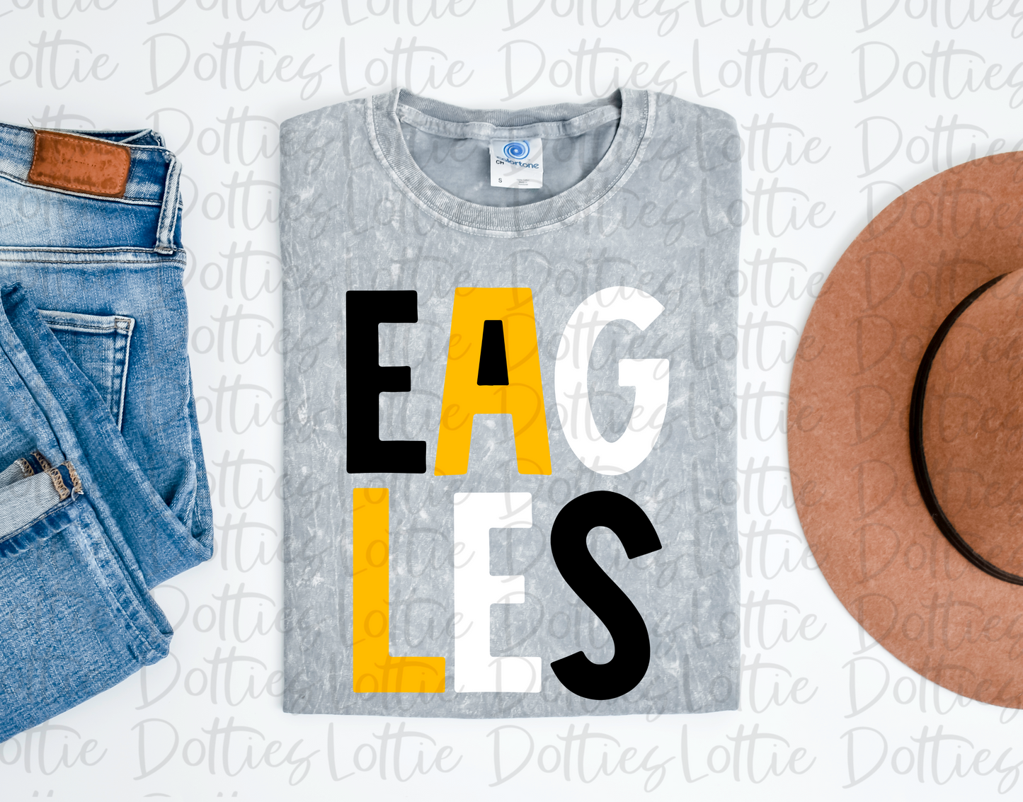 Eagles PNG - Eagles - sublimation design - Digital Download - Black, Gold and White