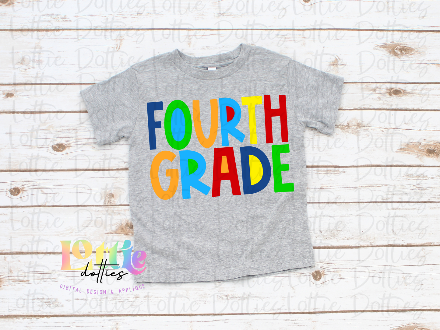 Fourth Grade - PNG - Back To School - Sublimation - Digital Download - Primary