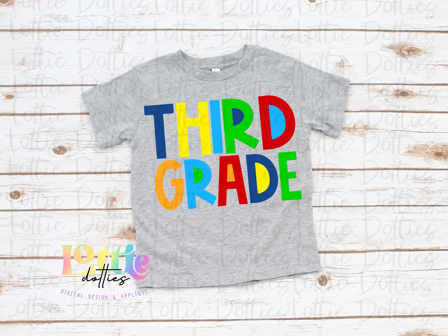 Third Grade - Png - School Sublimation - Back To School Design - Primary