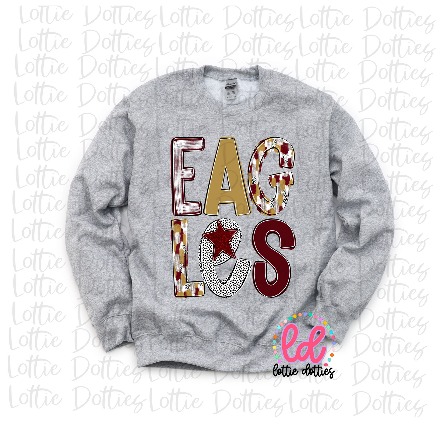 Maroon and Gold School Spirit Poppy Alpha - Maroon and Gold - Hand Lettered Alphabet - Alpha Pack - Alphabet Clipart - Instant Download - Girl Alpha Pack