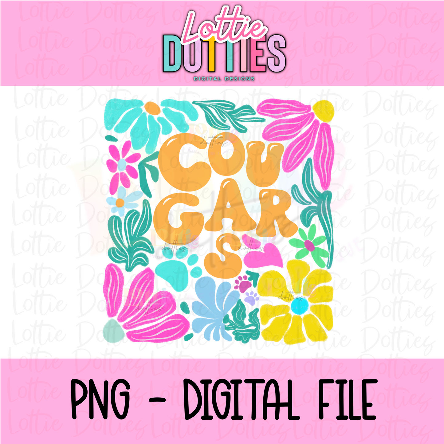 Cougars Png - Cougars Sublimation - Digital Download