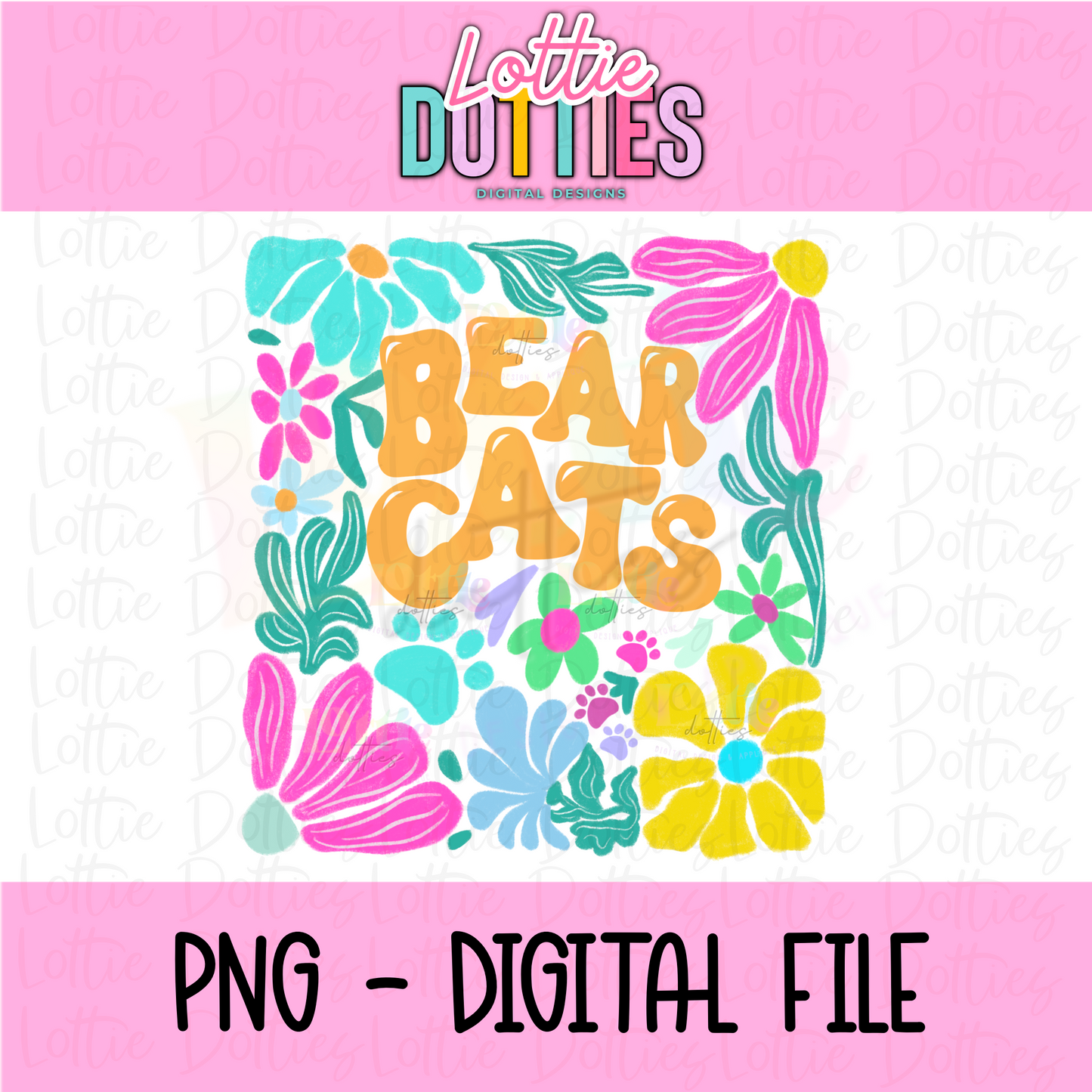 Bearcats PNG - Bearcats sublimation design - Digital Download
